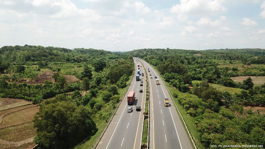 Ilustrasi jalan tol (Dok. Jasamarga)