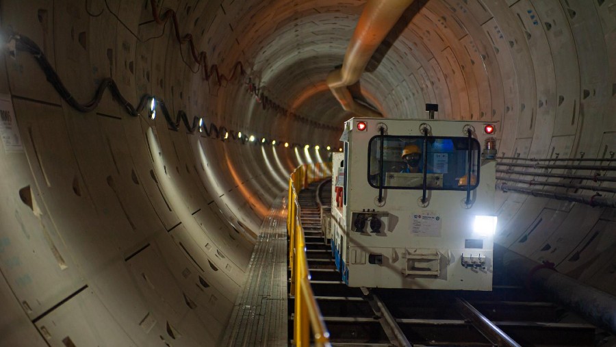 Progres pembangunan MRT. (Dok MRT Jakarta)