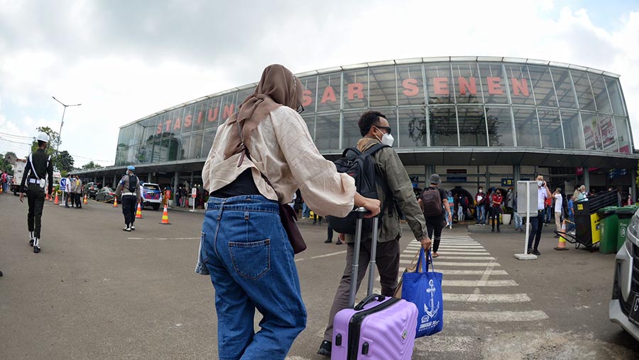 Ilustrasi Mudik Lebaran. (Dok. Kemenhub)