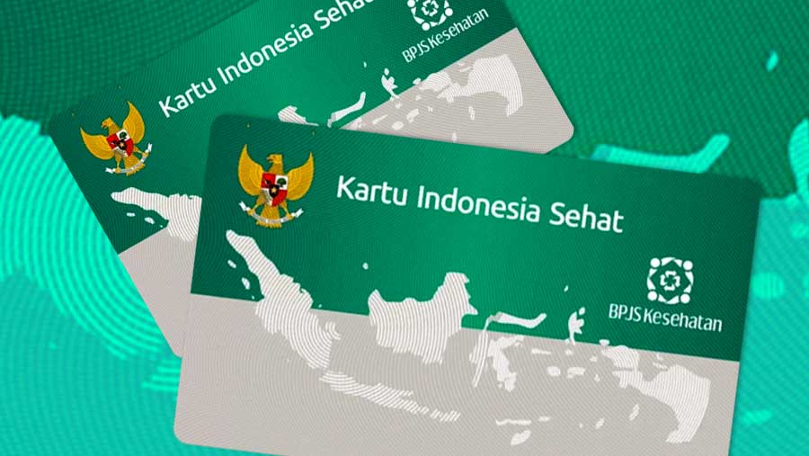 Ilustrasi Kartu BPJS Kesehatan PBI (Diolah)