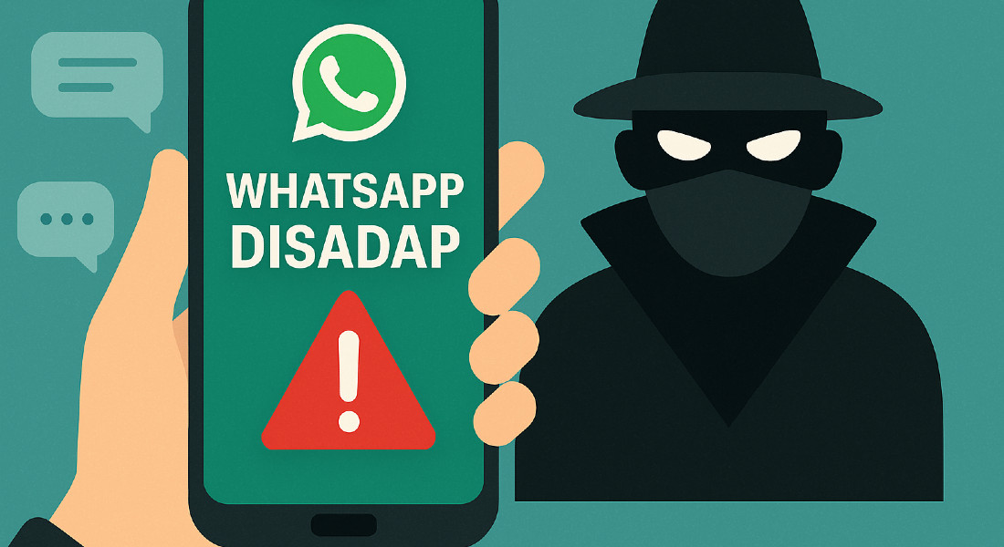 Ilustrasi WA disadap