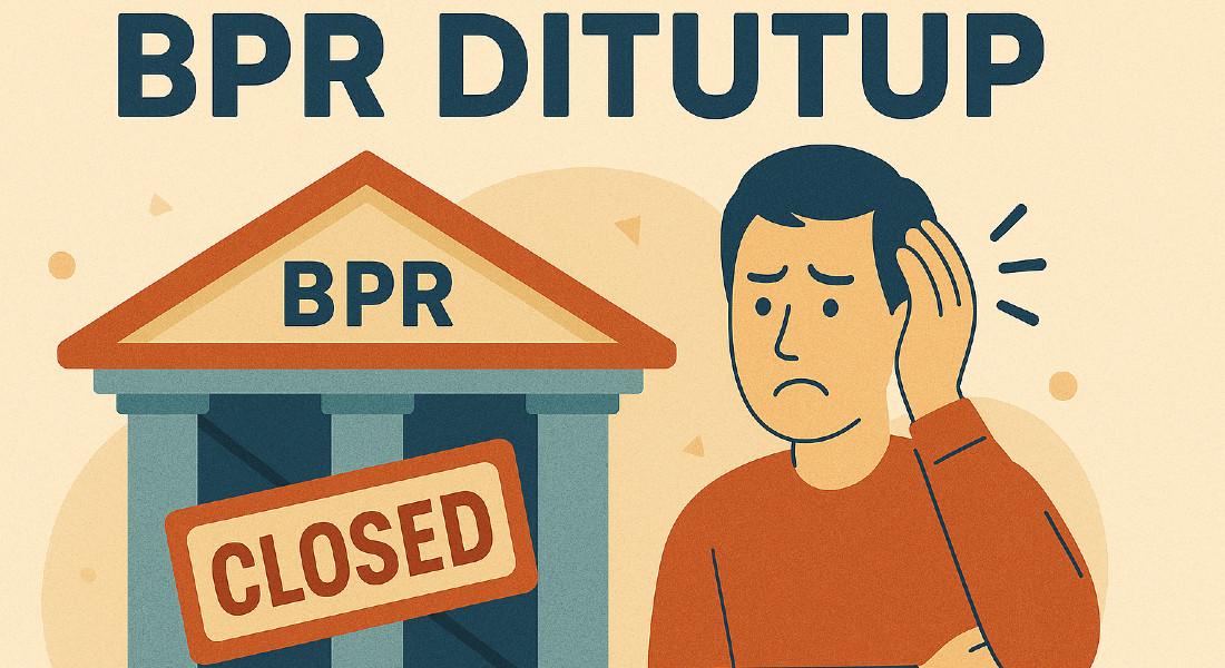 Ilustrasi BPR ditutup