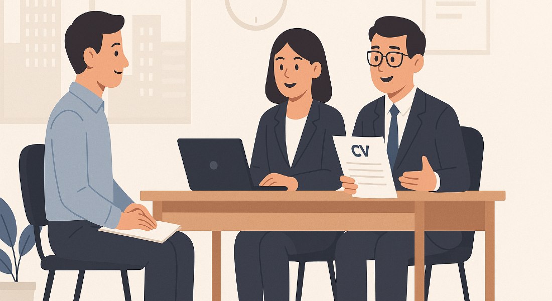 Ilustrasi Interview kerja